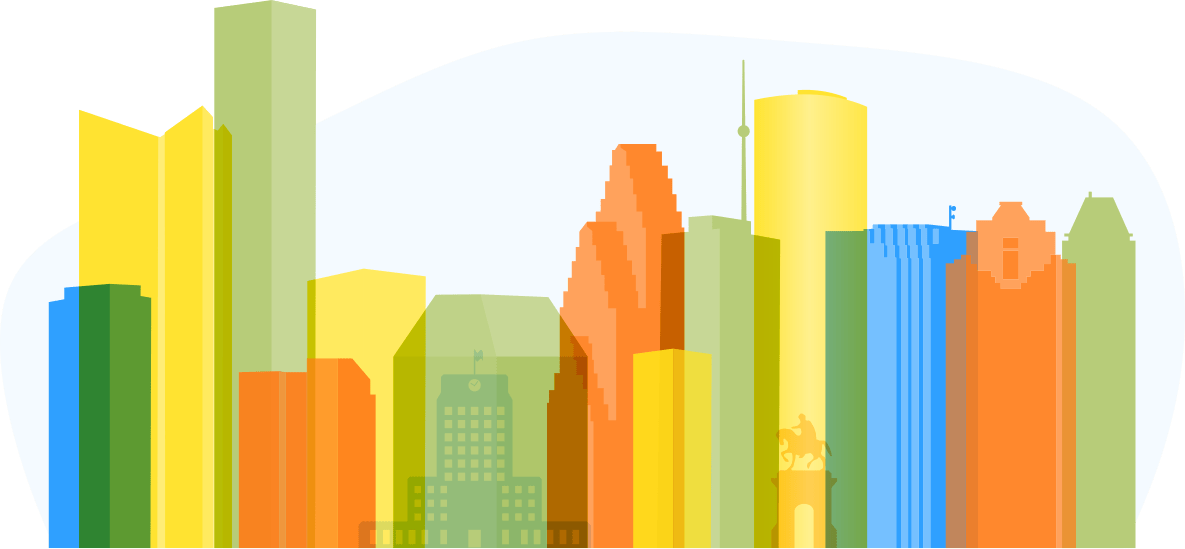 Creativemario-houston-building-illustration