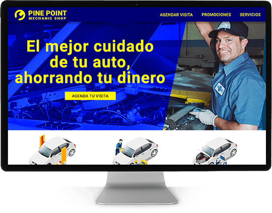 Monitor-showing-website-Spanish